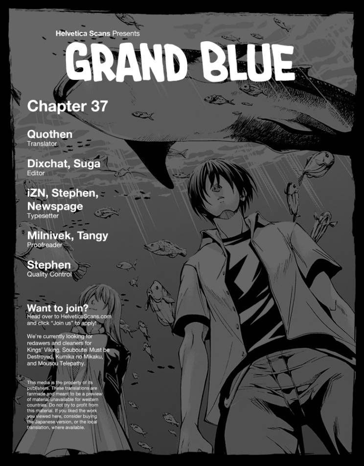 Grand Blue Chapter 37 Gambar 1