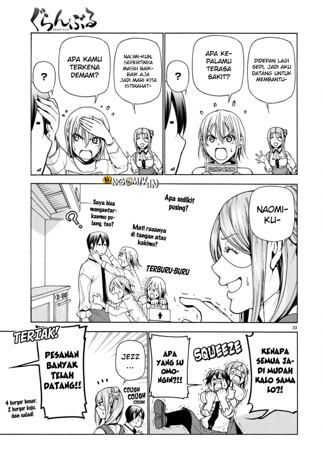 Grand Blue Chapter 37 Gambar 34