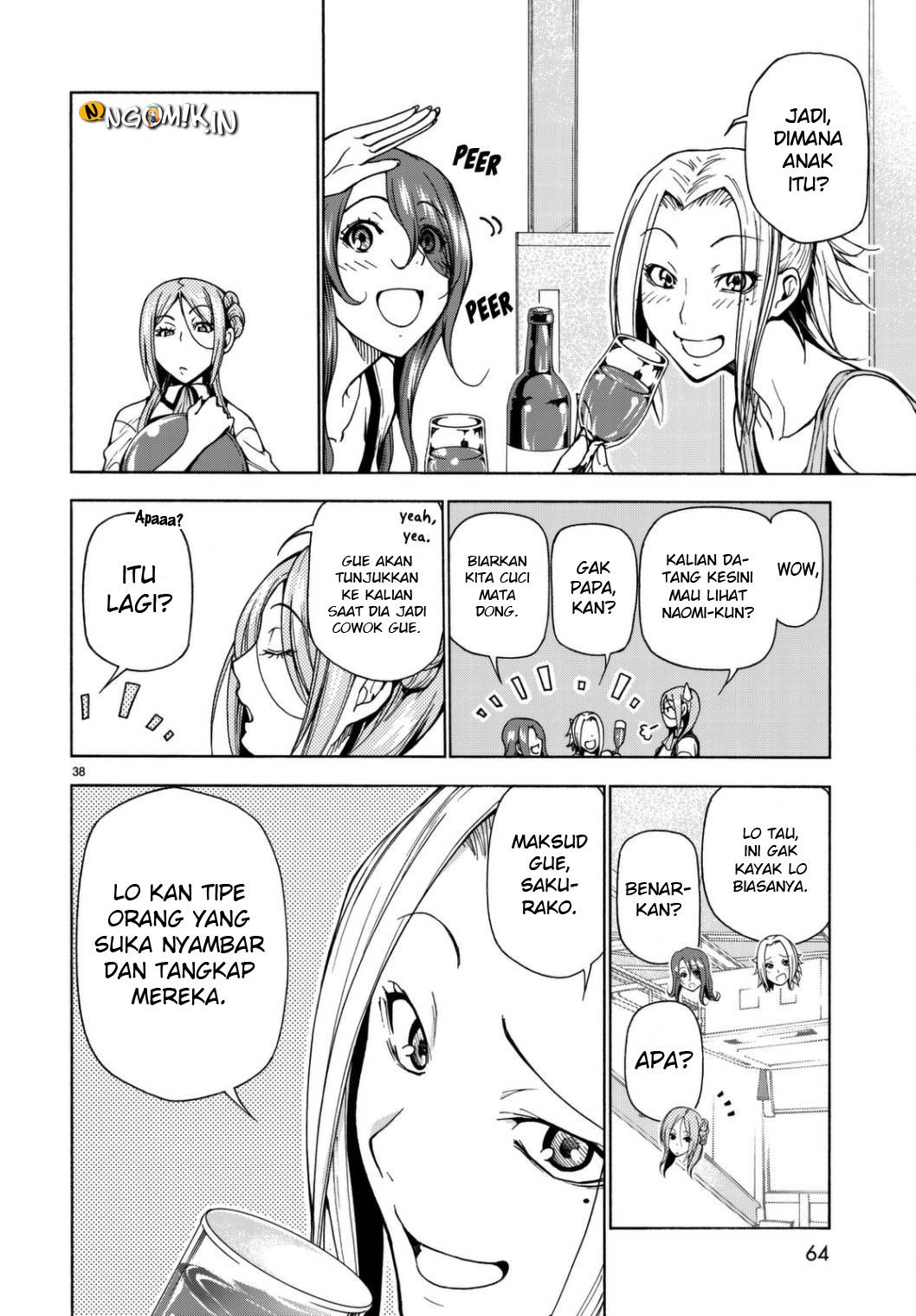 Grand Blue Chapter 37 Gambar 39
