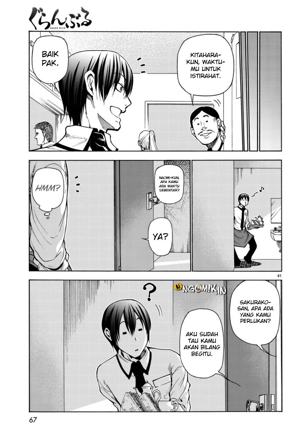 Grand Blue Chapter 37 Gambar 42