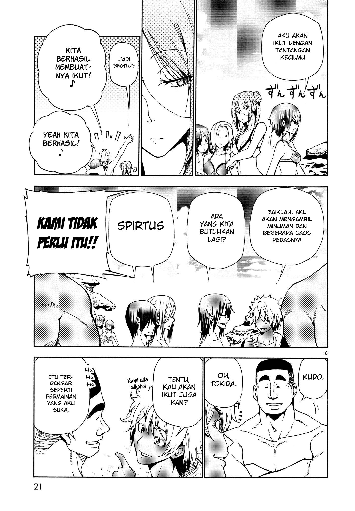 Grand Blue Chapter 42 Gambar 20