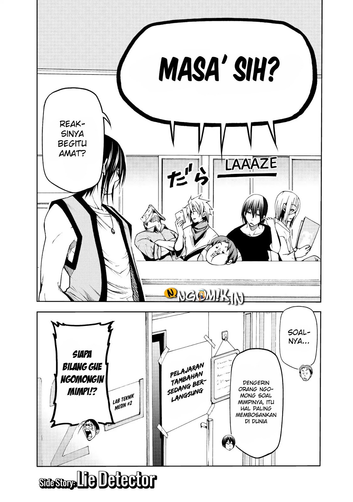 Grand Blue Chapter 48.5 Gambar 4