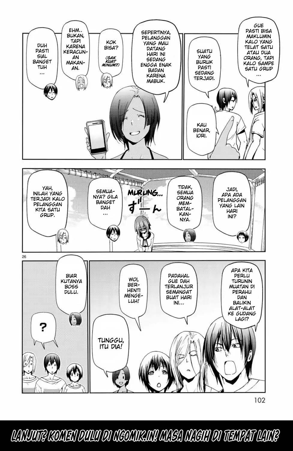 Grand Blue Chapter 56 Gambar 27