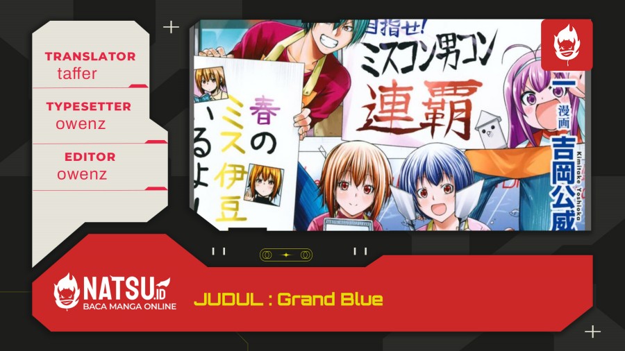 Grand Blue Chapter 98 Gambar 1