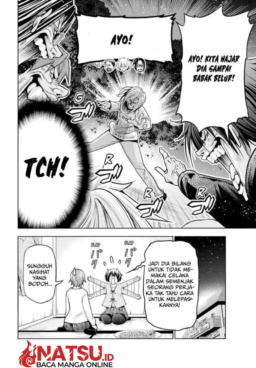 Grand Blue Chapter 98 Gambar 18