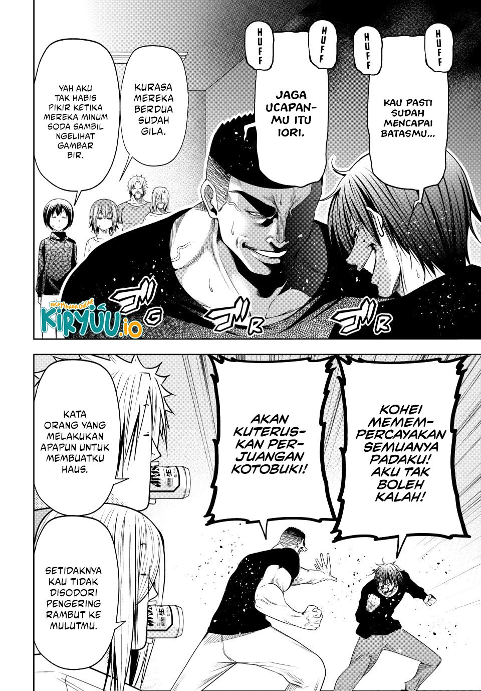 Grand Blue Chapter 105 Gambar 34