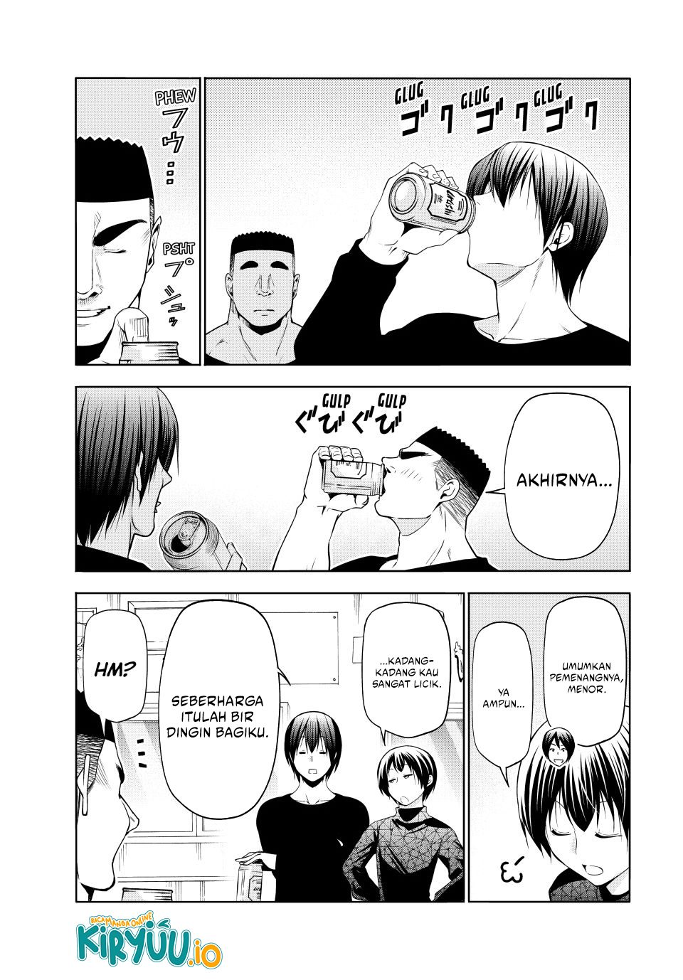 Grand Blue Chapter 105 Gambar 37