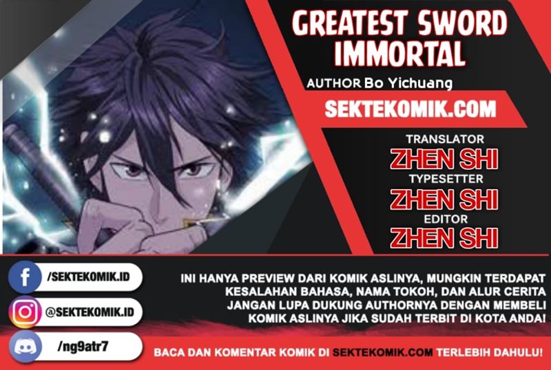 Greatest Sword Immortal Chapter 56 Gambar 1