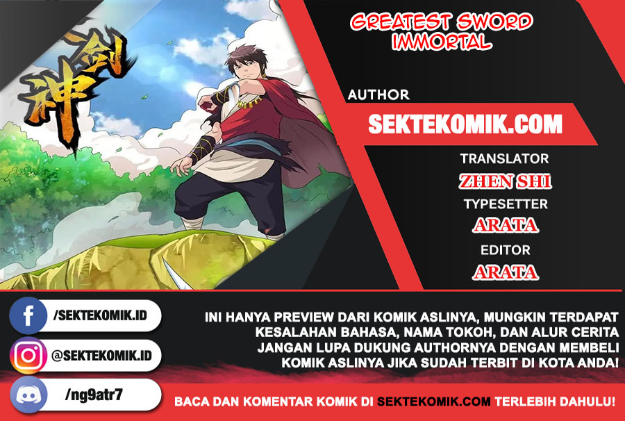 Greatest Sword Immortal Chapter 84 Gambar 1