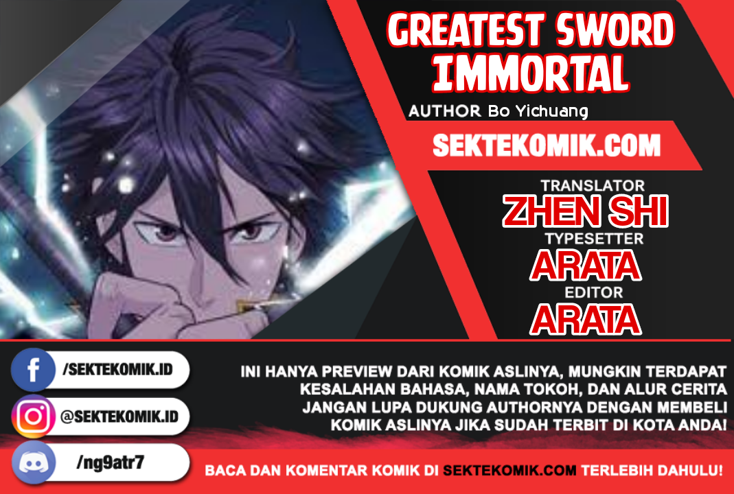 Greatest Sword Immortal Chapter 97 Gambar 1
