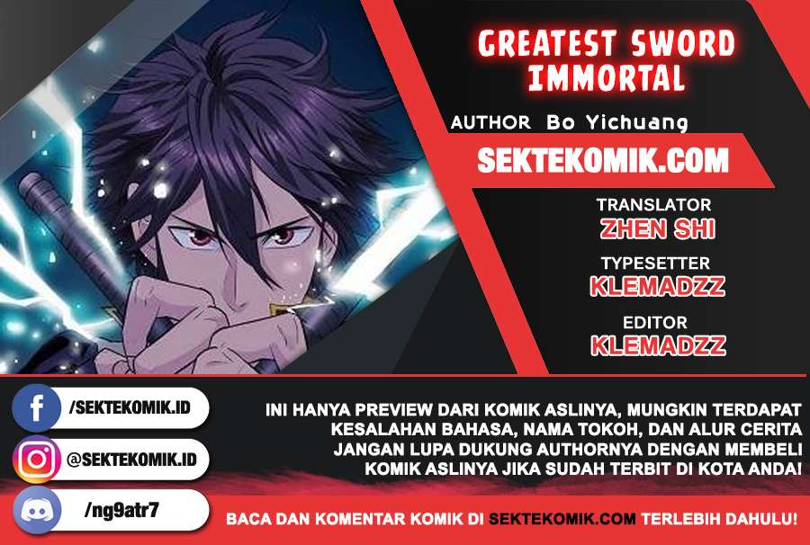 Greatest Sword Immortal Chapter 131 Gambar 1