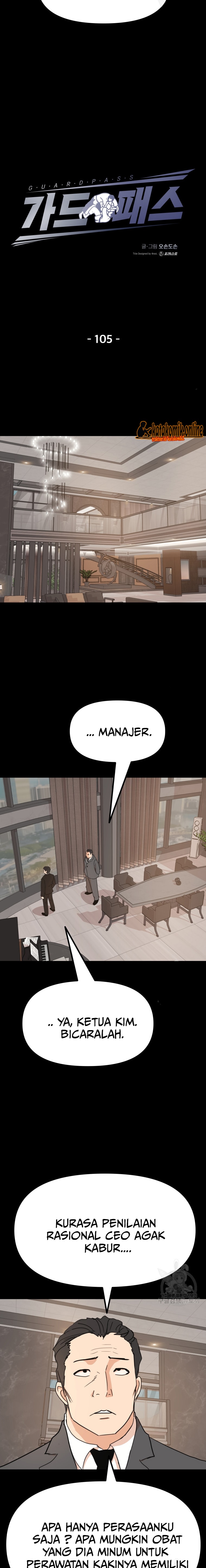 Guard Pass Chapter 105 Gambar 9