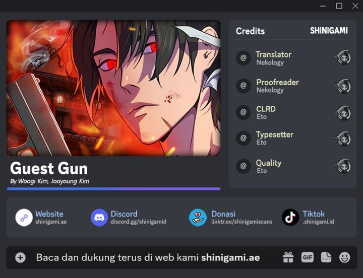 Guest Gun Chapter 06 Gambar 1