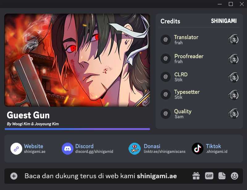 Guest Gun Chapter 11 Gambar 1