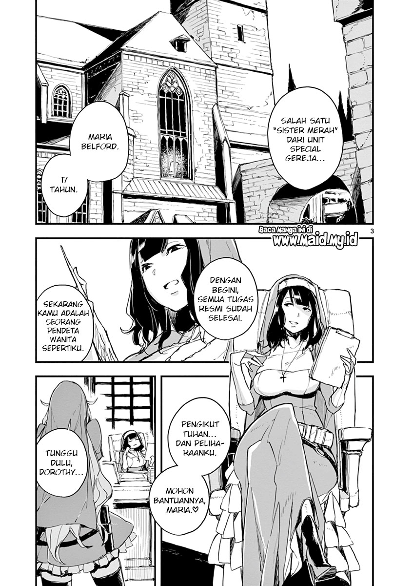 Gunbured x Sisters Chapter 03 Gambar 5