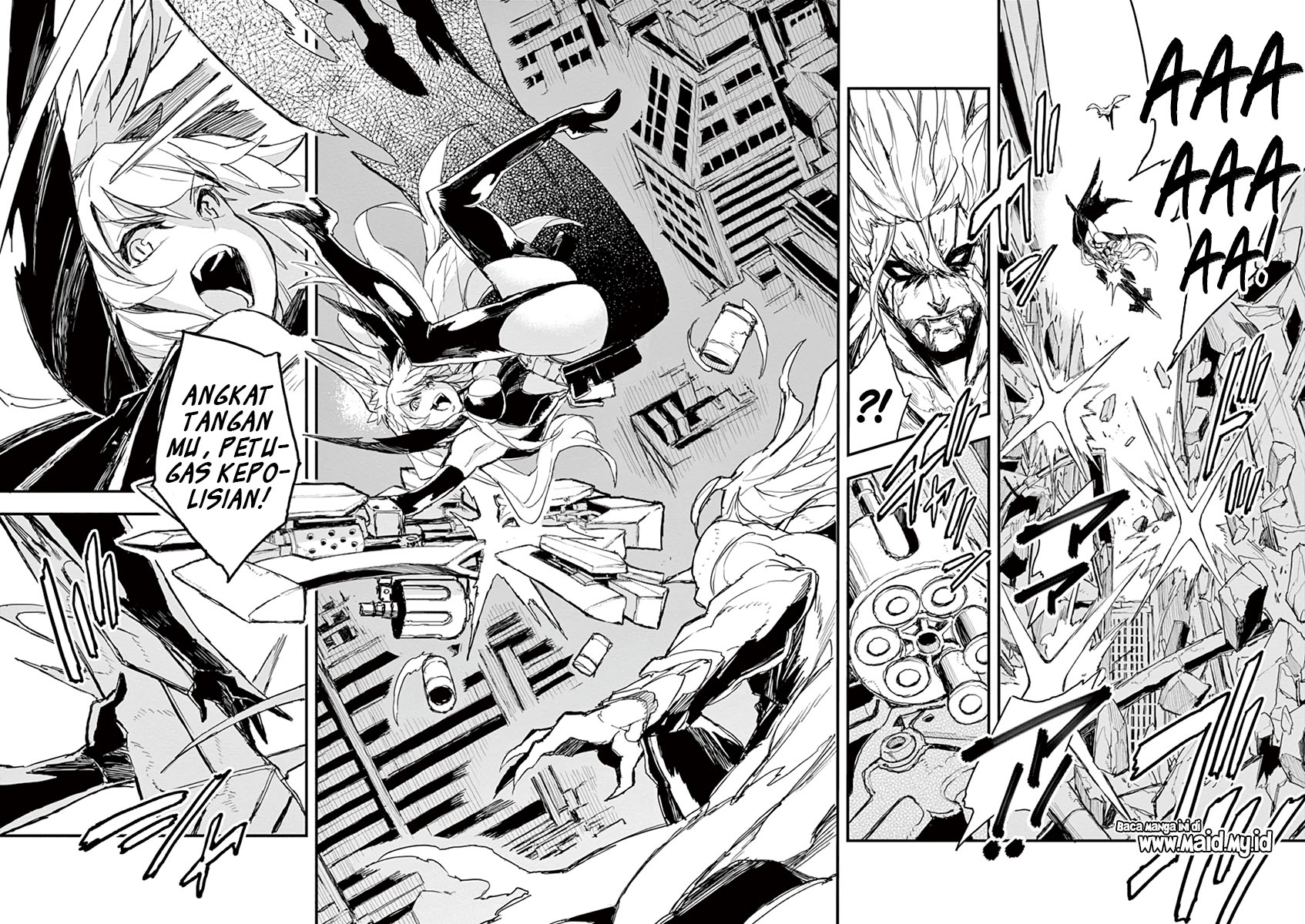 Gunbured x Sisters Chapter 03 Gambar 30