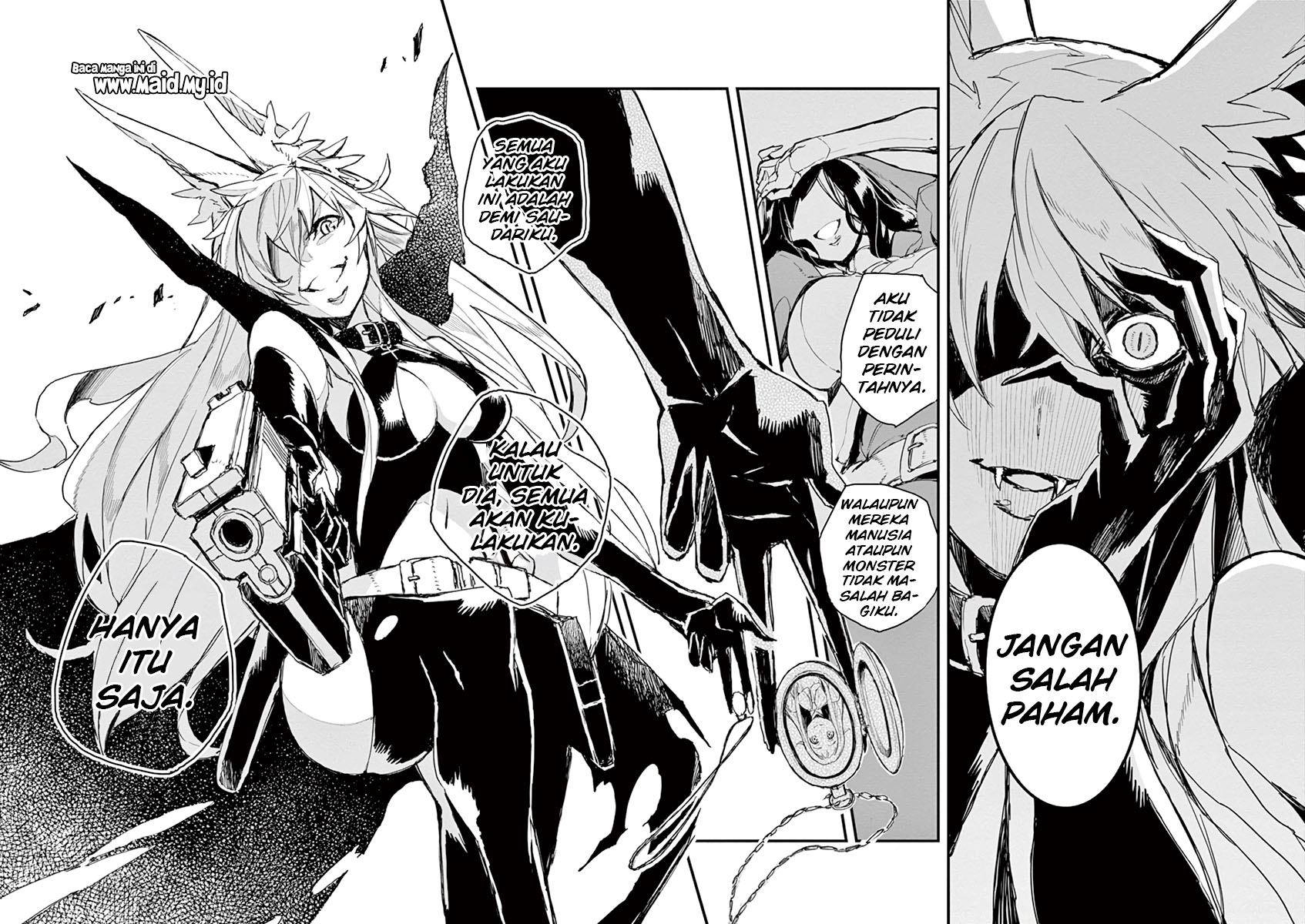 Gunbured x Sisters Chapter 03 Gambar 33