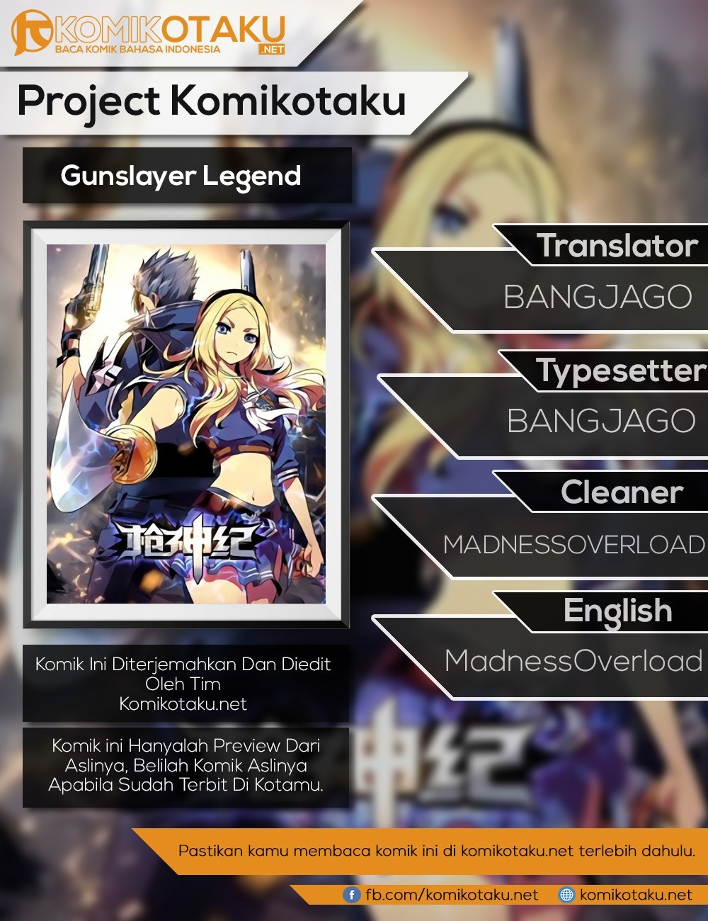 Gunslayer Legend Chapter 03 Gambar 1