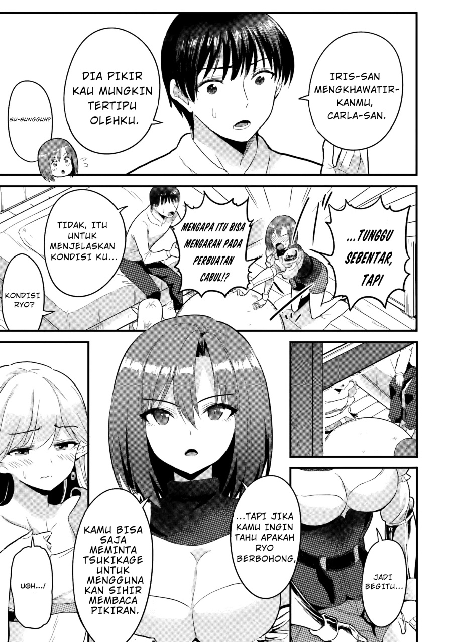 Gyakuten Isekai de Yomeki Okure S-Rank Onna Bokensha tachi ni Semararete Imasu Chapter 04 Gambar 4