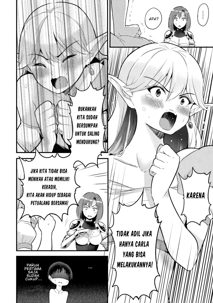 Gyakuten Isekai de Yomeki Okure S-Rank Onna Bokensha tachi ni Semararete Imasu Chapter 04 Gambar 7