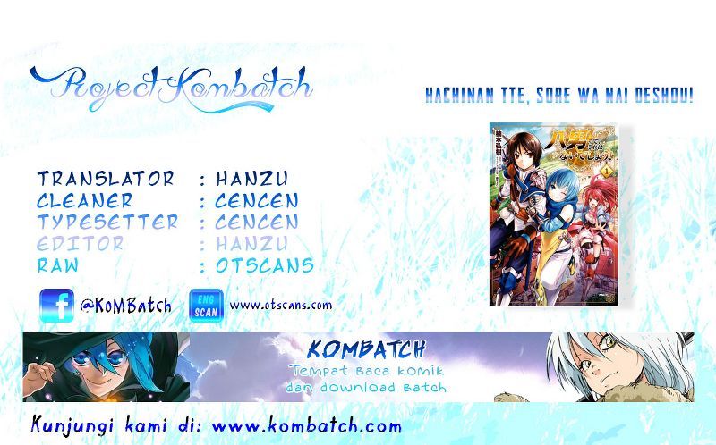 Hachinan tte Sore wa Nai Deshou Chapter 06 Gambar 1