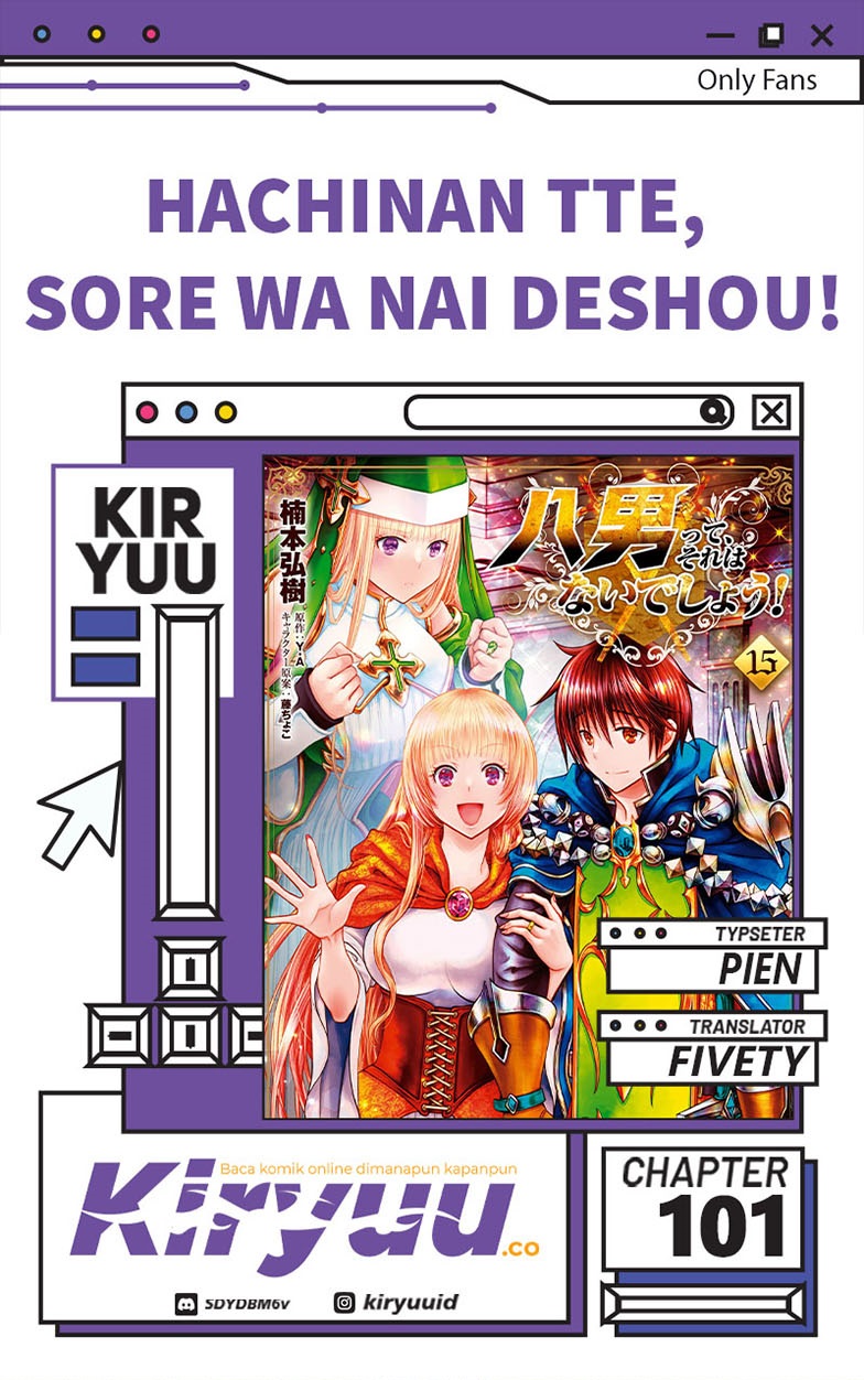Hachinan tte Sore wa Nai Deshou Chapter 101 Gambar 1