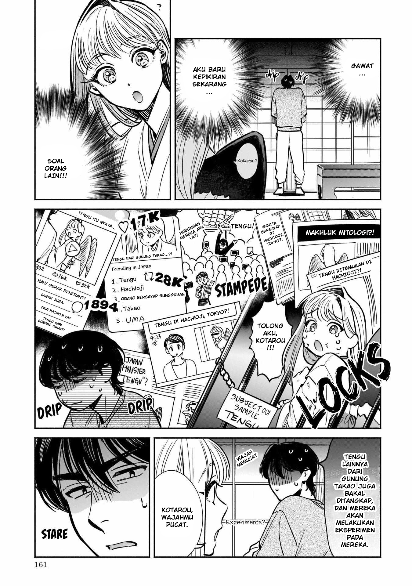 Hachiouji Meibutsu Tengu no Koi Chapter 05 Gambar 13