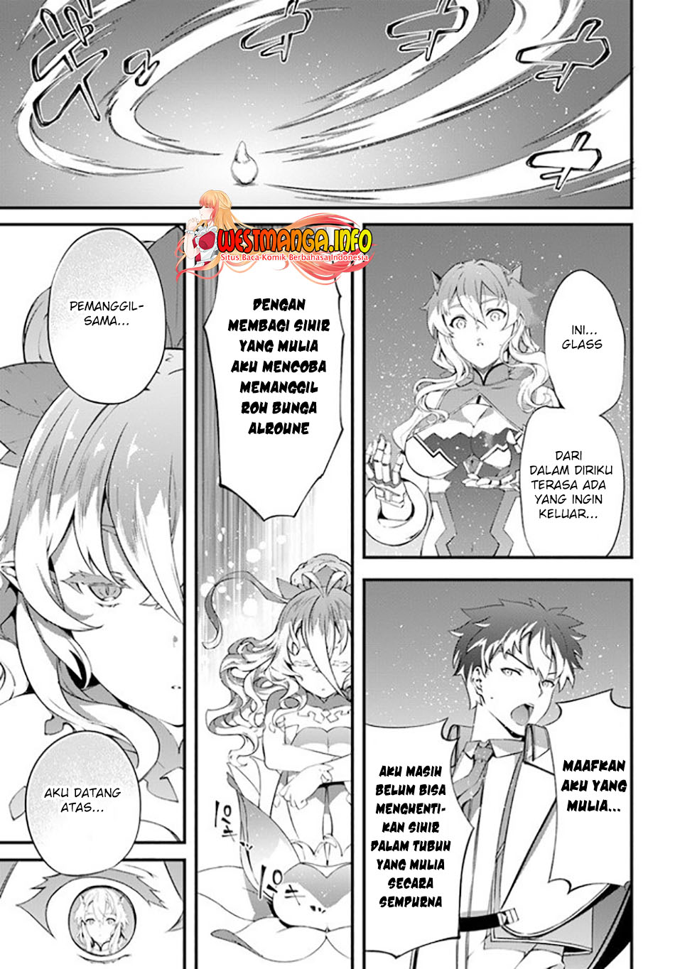 Hagure Seirei Ino Shinsatsu Kiroku ~ Seijo Kishi-dan to Iyashi no Kamiwaza Chapter 17 Gambar 23