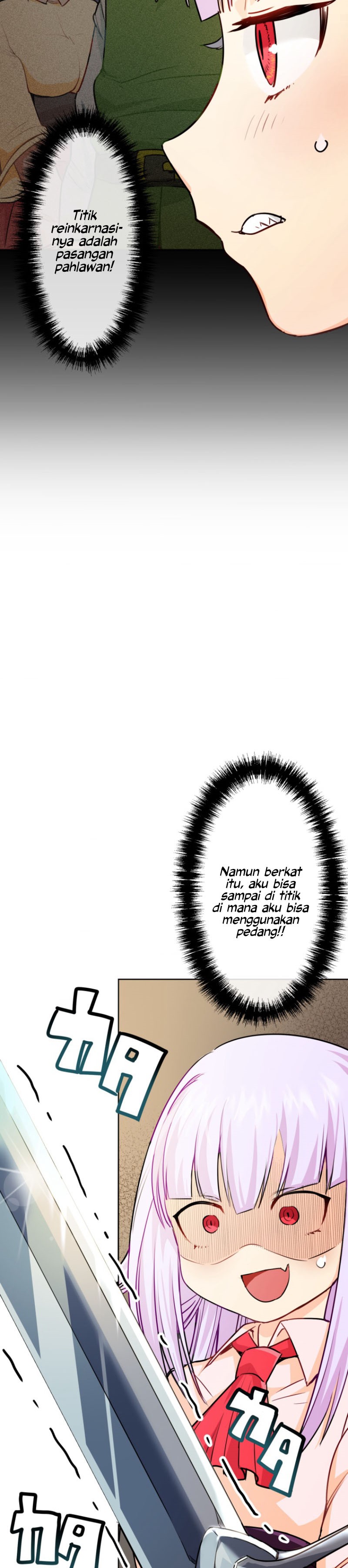 Haiboku Maou ~Yuusha no Musume ni Tensei Shite Fukushuu~ Chapter 02 Gambar 11