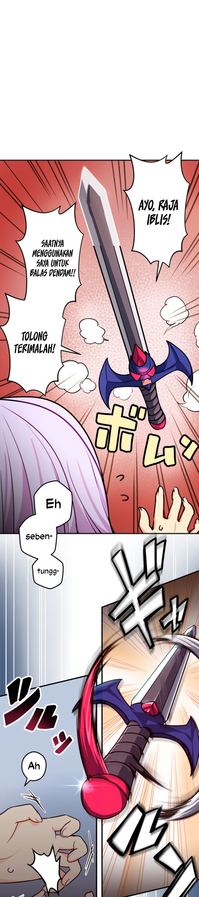Haiboku Maou ~Yuusha no Musume ni Tensei Shite Fukushuu~ Chapter 02 Gambar 18