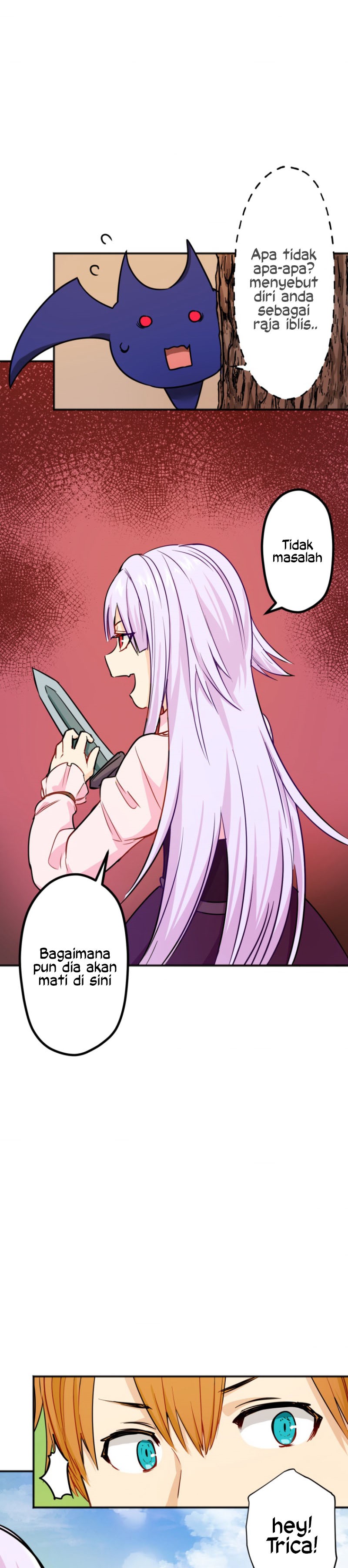 Haiboku Maou ~Yuusha no Musume ni Tensei Shite Fukushuu~ Chapter 02 Gambar 24