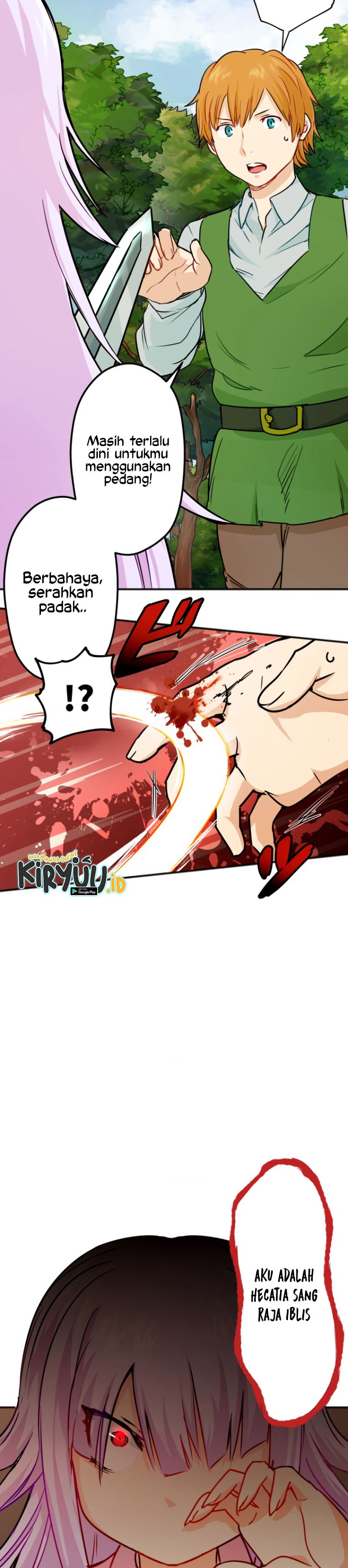 Haiboku Maou ~Yuusha no Musume ni Tensei Shite Fukushuu~ Chapter 02 Gambar 25