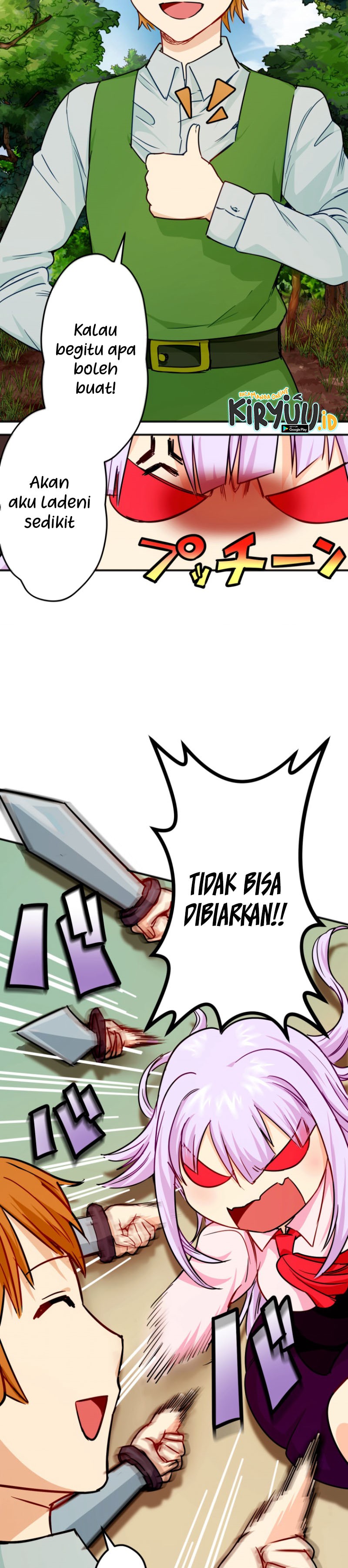 Haiboku Maou ~Yuusha no Musume ni Tensei Shite Fukushuu~ Chapter 02 Gambar 28