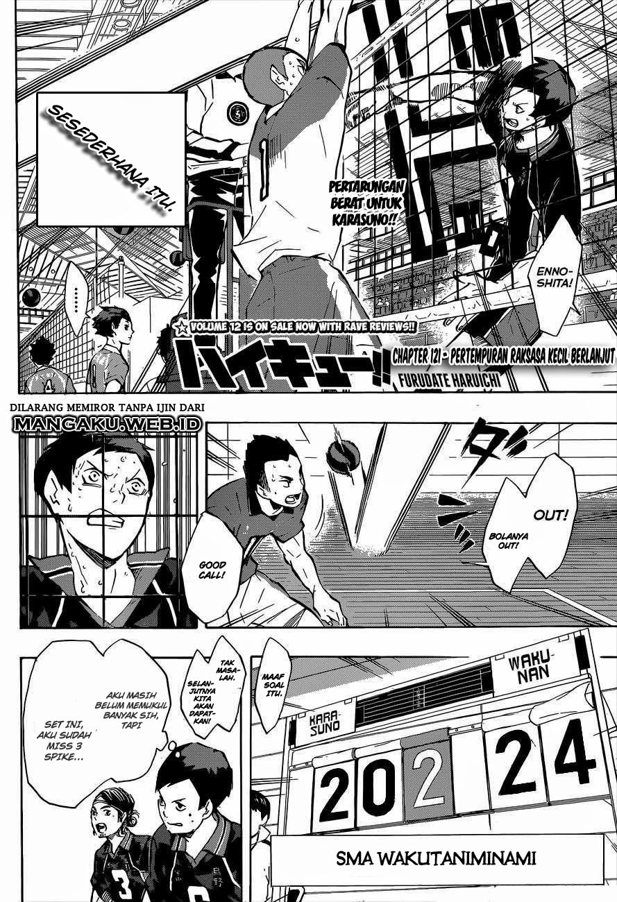 Haikyuu!! Chapter 121 Gambar 3