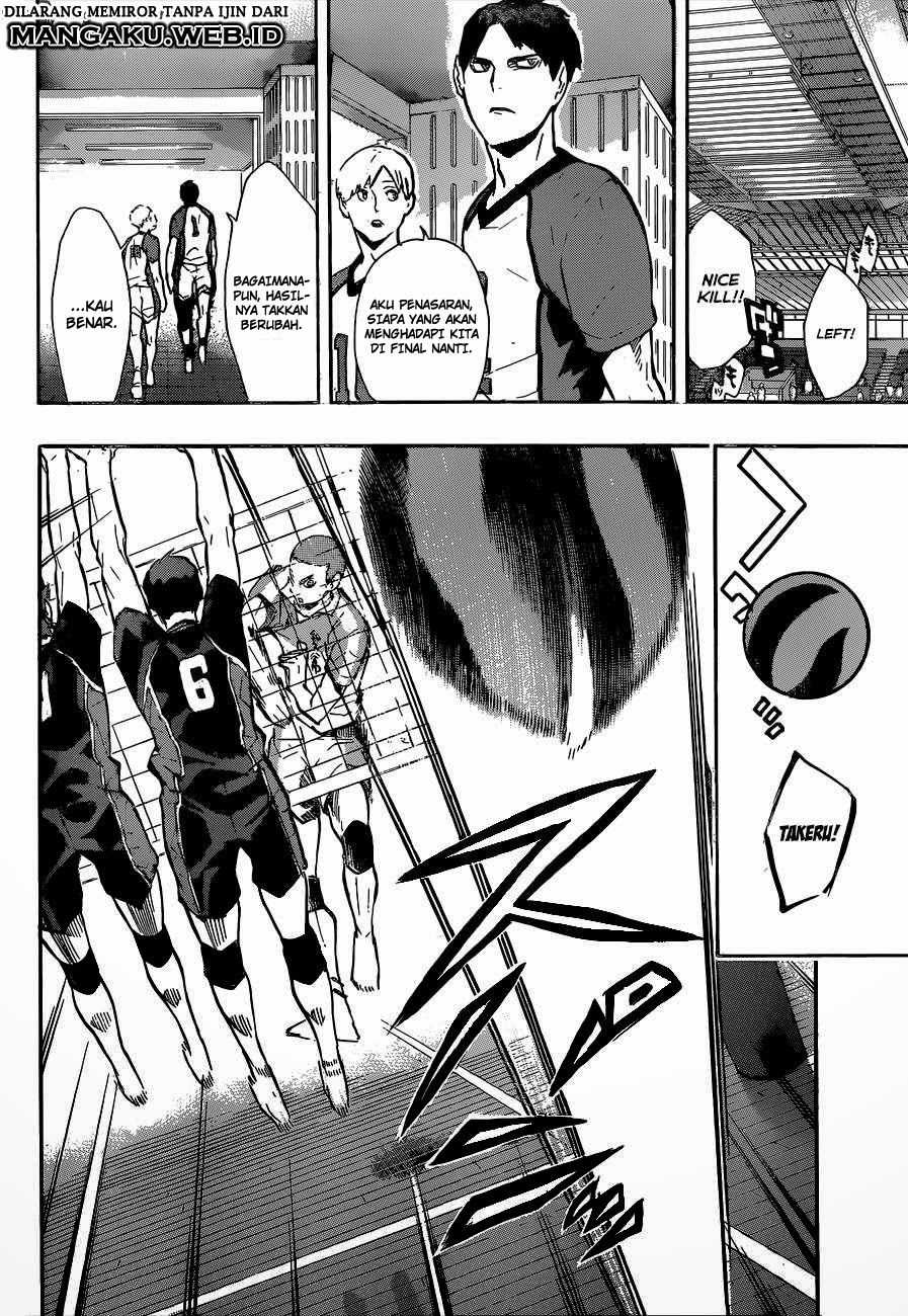 Haikyuu!! Chapter 121 Gambar 9