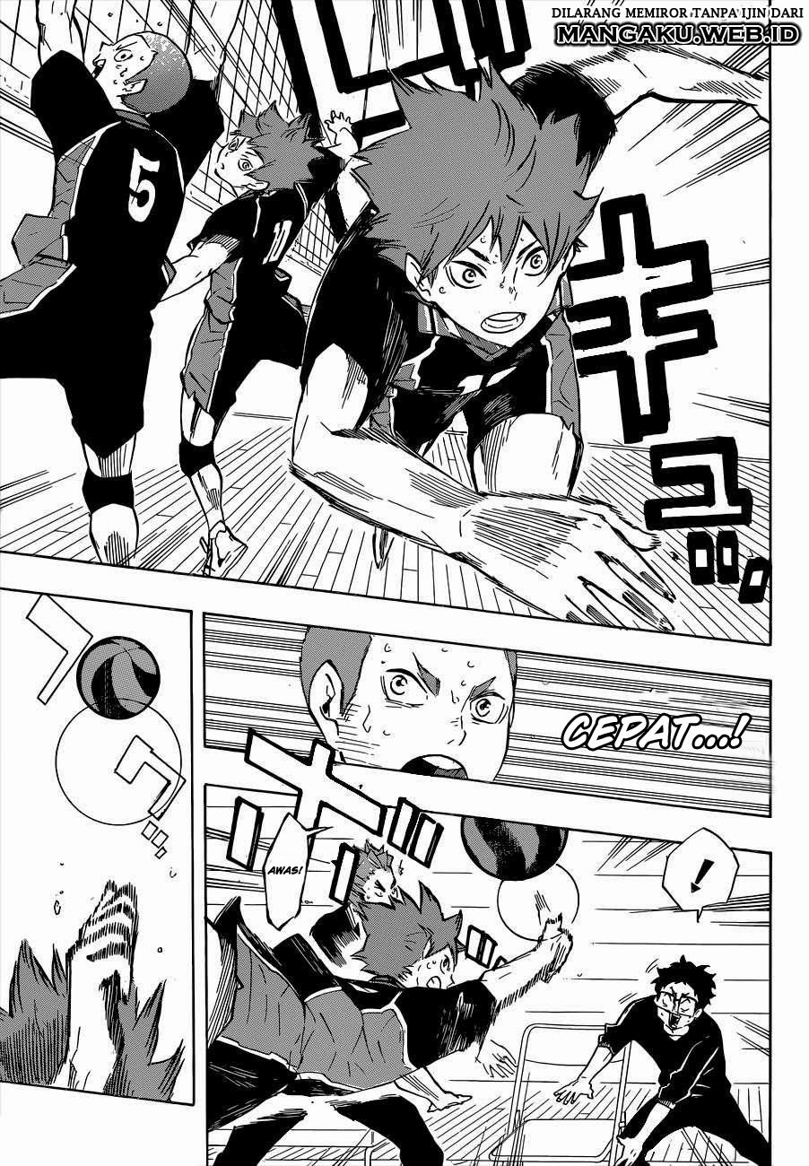 Haikyuu!! Chapter 121 Gambar 16