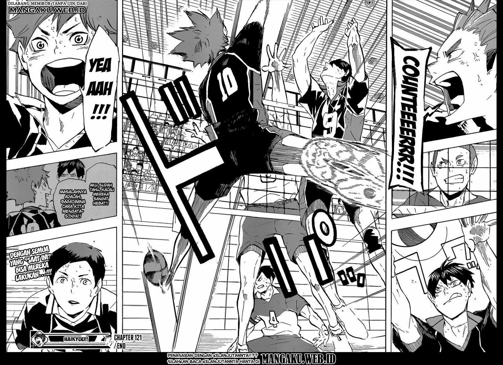 Haikyuu!! Chapter 121 Gambar 18