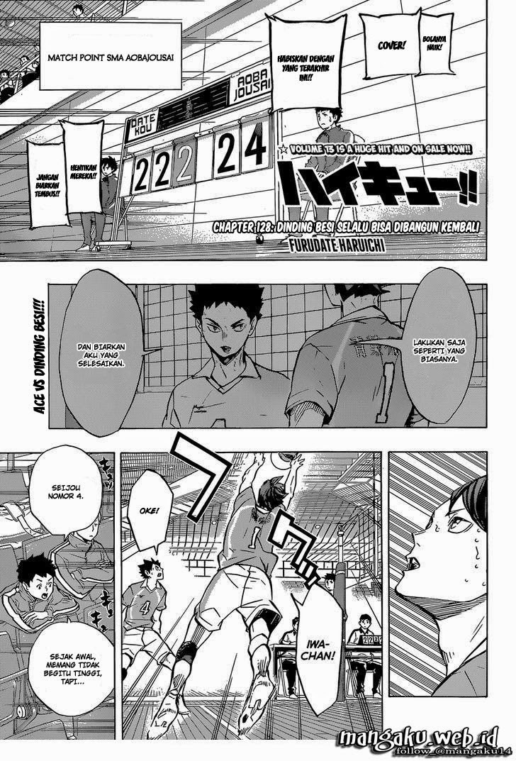 Haikyuu!! Chapter 128 Gambar 2