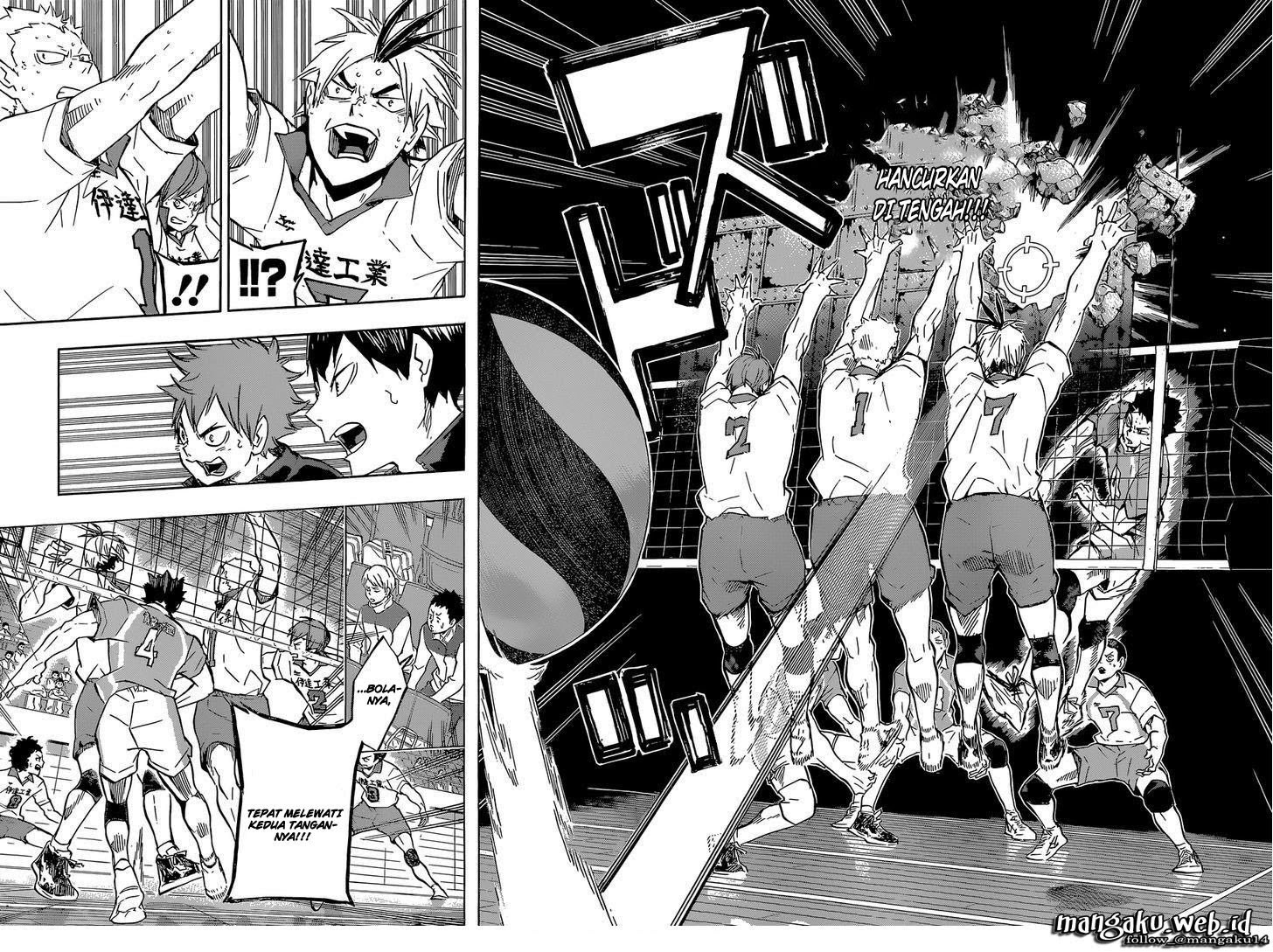 Haikyuu!! Chapter 128 Gambar 5