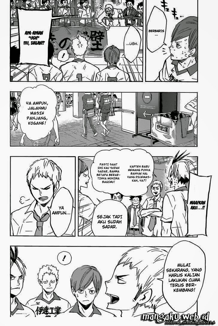 Haikyuu!! Chapter 128 Gambar 8