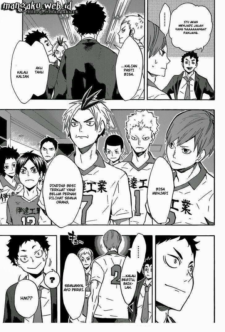 Haikyuu!! Chapter 128 Gambar 9