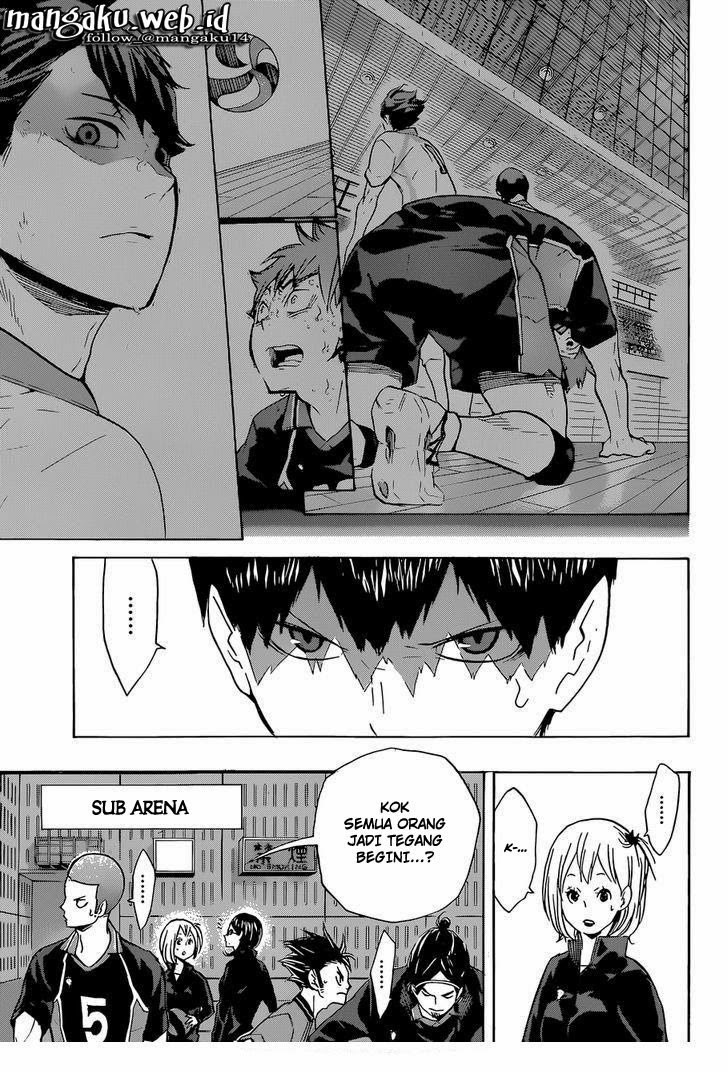 Haikyuu!! Chapter 128 Gambar 13