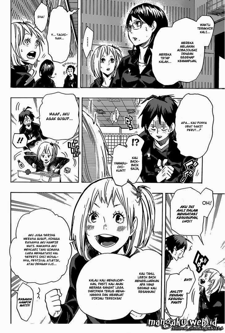 Haikyuu!! Chapter 128 Gambar 14