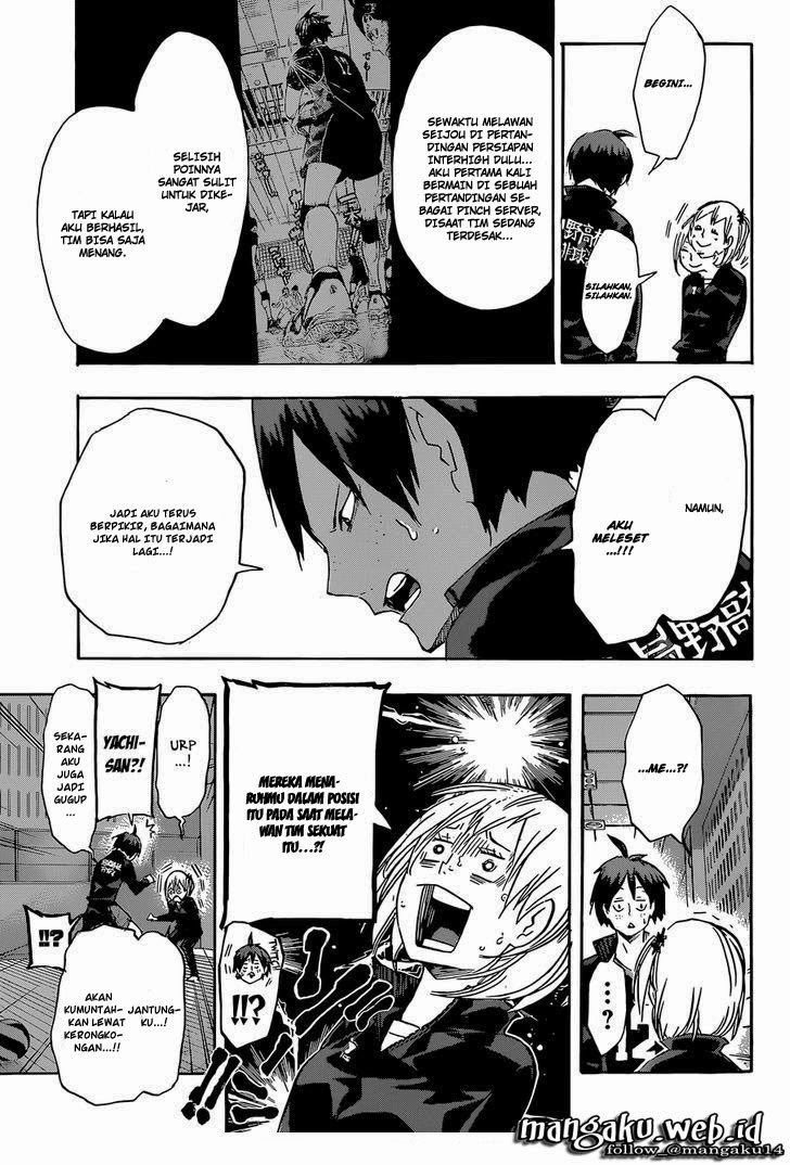 Haikyuu!! Chapter 128 Gambar 15