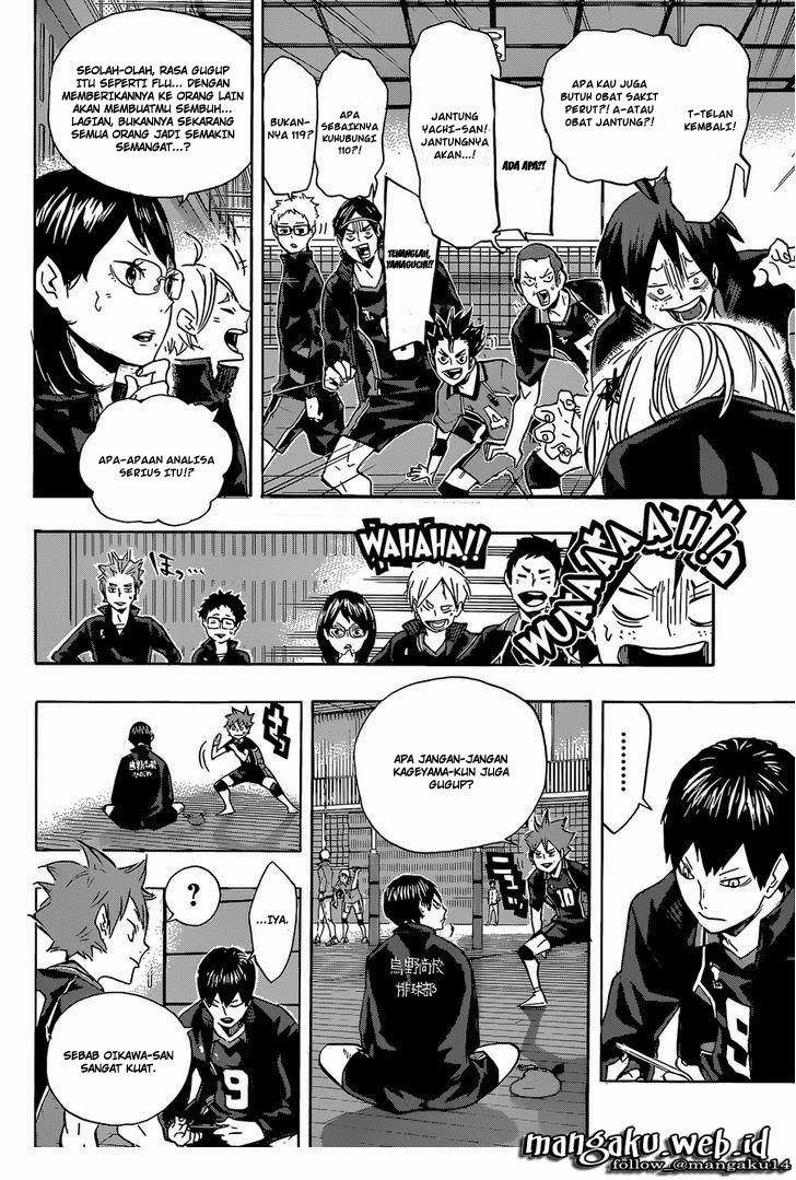 Haikyuu!! Chapter 128 Gambar 16
