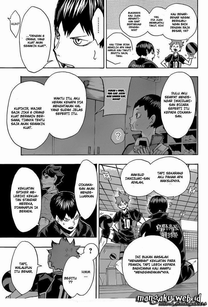 Haikyuu!! Chapter 128 Gambar 17
