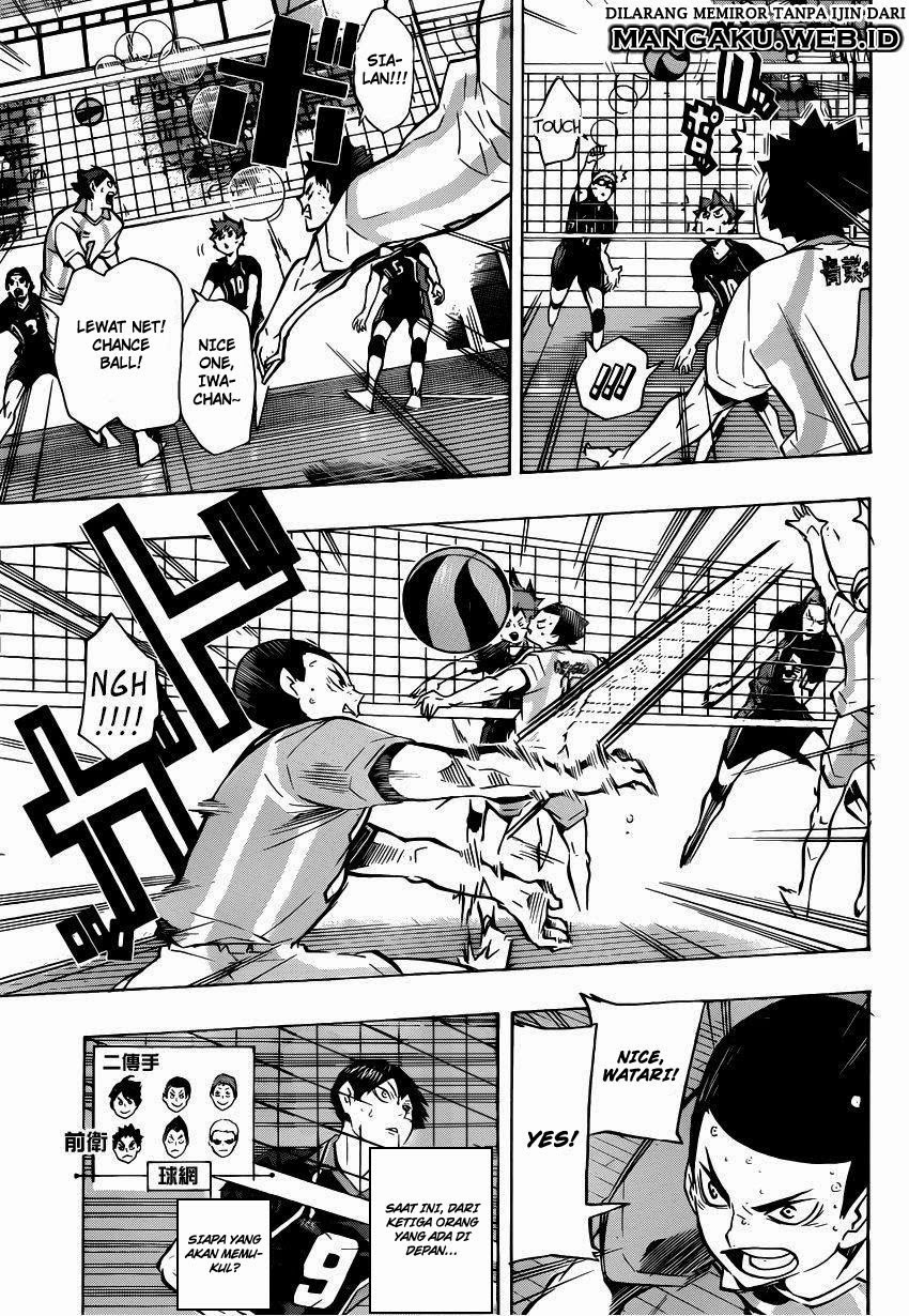 Haikyuu!! Chapter 132 Gambar 9