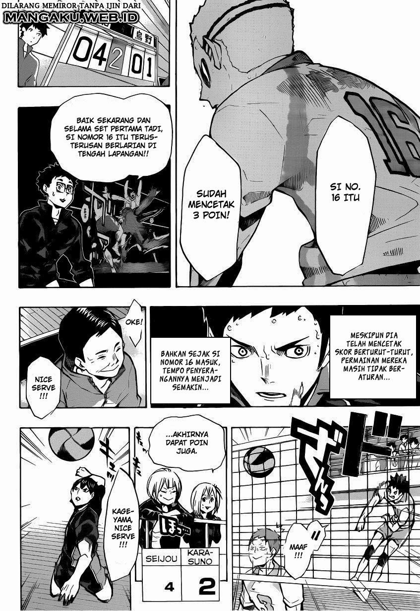 Haikyuu!! Chapter 132 Gambar 17