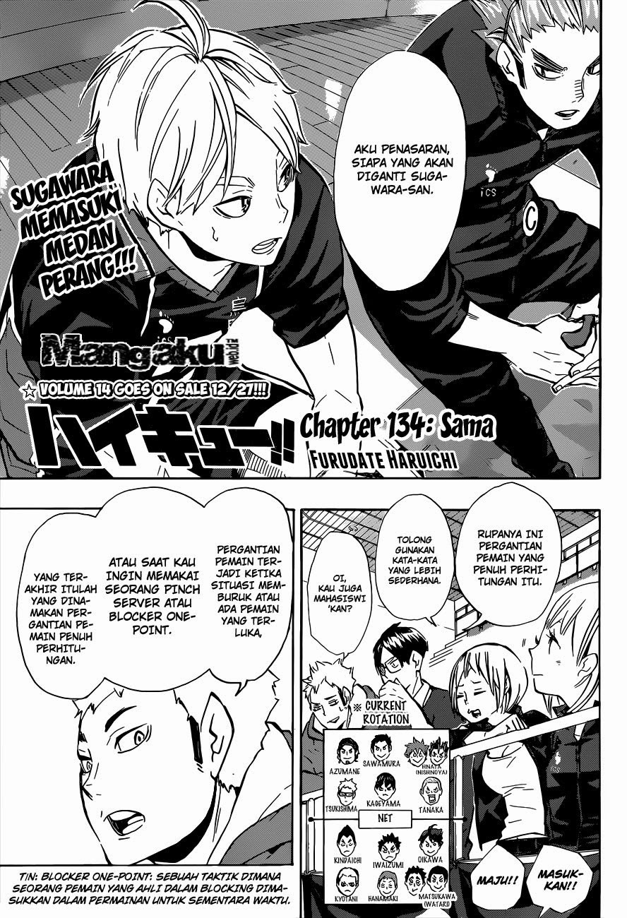 Haikyuu!! Chapter 134 Gambar 2
