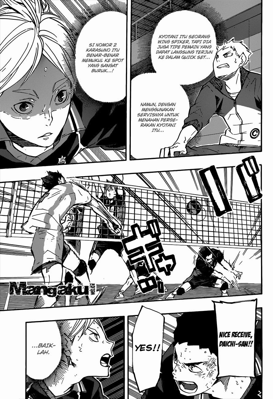Haikyuu!! Chapter 134 Gambar 15